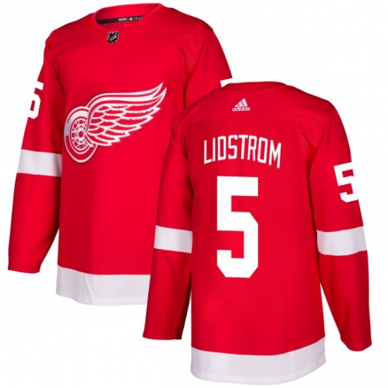 Youth Adidas Detroit Red Wings #5 Nicklas Lidstrom Authentic Red Home NHL Jersey Youth Adidas Detroit Red Wings #5 Nicklas Lidstrom Authentic Red Home NHL Jersey
