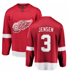 Men's Detroit Red Wings #3 Nick Jensen Fanatics Branded Red Home Breakaway NHL Jersey Men's Detroit Red Wings #3 Nick Jensen Fanatics Branded Red Home Breakaway NHL Jersey