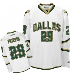Men's Reebok Dallas Stars #29 Greg Pateryn Authentic White Third NHL Jersey