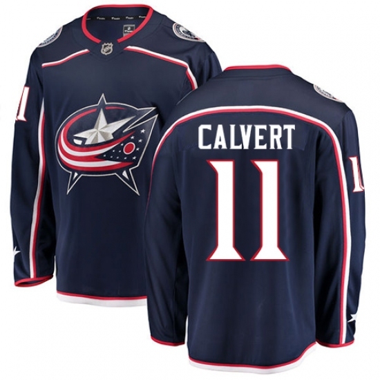 Youth Columbus Blue Jackets #11 Matt Calvert Fanatics Branded Navy Blue Home Breakaway NHL Jersey Youth Columbus Blue Jackets #11 Matt Calvert Fanatics Branded Navy Blue Home Breakaway NHL Jersey