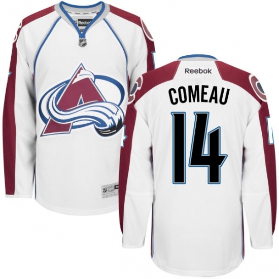 Women's Reebok Colorado Avalanche #14 Blake Comeau Authentic White Away NHL Jersey Women's Reebok Colorado Avalanche #14 Blake Comeau Authentic White Away NHL Jersey