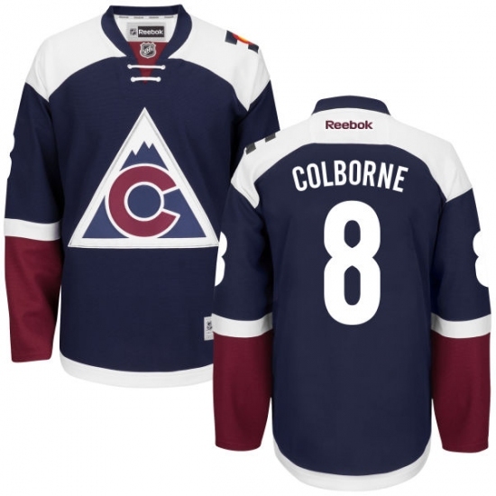 Women's Reebok Colorado Avalanche #8 Joe Colborne Authentic Blue Third NHL Jersey Women's Reebok Colorado Avalanche #8 Joe Colborne Authentic Blue Third NHL Jersey