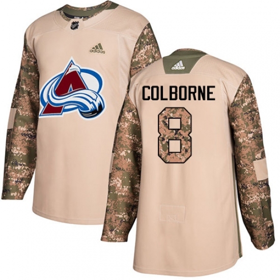 Youth Adidas Colorado Avalanche #8 Joe Colborne Authentic Camo Veterans Day Practice NHL Jersey Youth Adidas Colorado Avalanche #8 Joe Colborne Authentic Camo Veterans Day Practice NHL Jersey