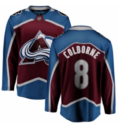 Youth Colorado Avalanche #8 Joe Colborne Fanatics Branded Maroon Home Breakaway NHL Jersey