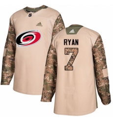Youth Adidas Carolina Hurricanes #7 Derek Ryan Authentic Camo Veterans Day Practice NHL Jersey Youth Adidas Carolina Hurricanes #7 Derek Ryan Authentic Camo Veterans Day Practice NHL Jersey