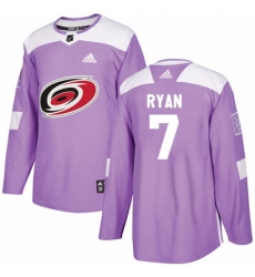 Youth Adidas Carolina Hurricanes #7 Derek Ryan Authentic Purple Fights Cancer Practice NHL Jersey Youth Adidas Carolina Hurricanes #7 Derek Ryan Authentic Purple Fights Cancer Practice NHL Jersey