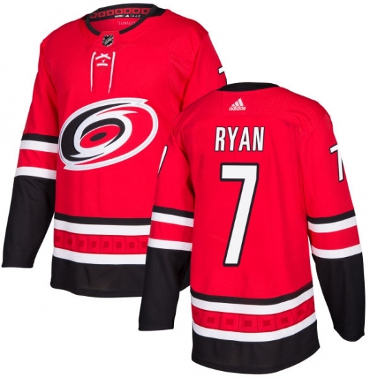 Youth Adidas Carolina Hurricanes #7 Derek Ryan Authentic Red Home NHL Jersey Youth Adidas Carolina Hurricanes #7 Derek Ryan Authentic Red Home NHL Jersey
