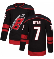 Youth Adidas Carolina Hurricanes #7 Derek Ryan Premier Black Alternate NHL Jersey