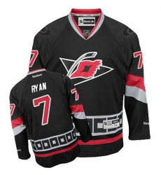Youth Reebok Carolina Hurricanes #7 Derek Ryan Authentic Black Third NHL Jersey Youth Reebok Carolina Hurricanes #7 Derek Ryan Authentic Black Third NHL Jersey