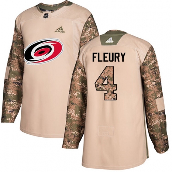 Youth Adidas Carolina Hurricanes #4 Haydn Fleury Authentic Camo Veterans Day Practice NHL Jersey Youth Adidas Carolina Hurricanes #4 Haydn Fleury Authentic Camo Veterans Day Practice NHL Jersey
