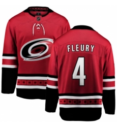 Youth Carolina Hurricanes #4 Haydn Fleury Fanatics Branded Red Home Breakaway NHL Jersey Youth Carolina Hurricanes #4 Haydn Fleury Fanatics Branded Red Home Breakaway NHL Jersey
