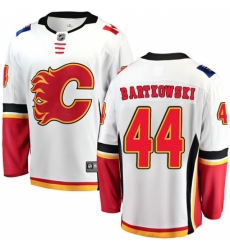 Men's Calgary Flames #44 Matt Bartkowski Fanatics Branded White Away Breakaway NHL Jersey