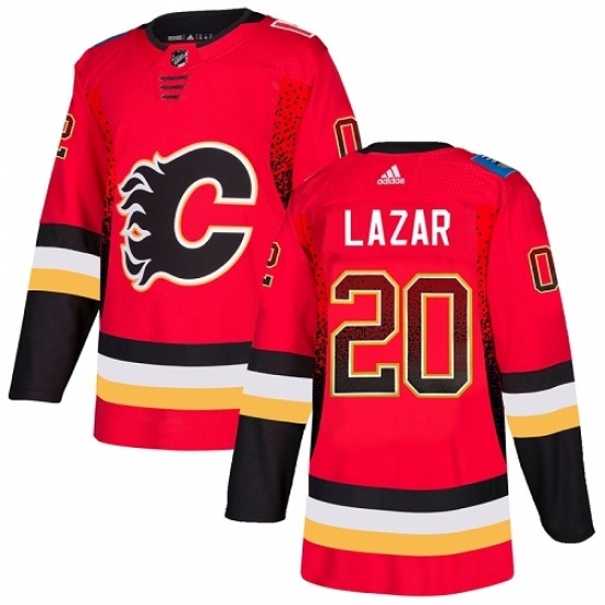 Men's Adidas Calgary Flames #20 Curtis Lazar Authentic Red Drift Fashion NHL Jersey Men's Adidas Calgary Flames #20 Curtis Lazar Authentic Red Drift Fashion NHL Jersey