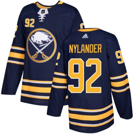 Youth Adidas Buffalo Sabres #92 Alexander Nylander Authentic Navy Blue Home NHL Jersey Youth Adidas Buffalo Sabres #92 Alexander Nylander Authentic Navy Blue Home NHL Jersey