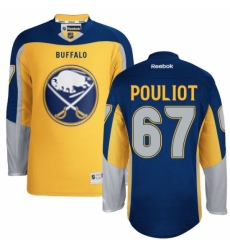 Men's Reebok Buffalo Sabres #67 Benoit Pouliot Authentic Gold New Third NHL Jersey Men's Reebok Buffalo Sabres #67 Benoit Pouliot Authentic Gold New Third NHL Jersey
