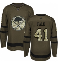 Youth Adidas Buffalo Sabres #41 Justin Falk Premier Green Salute to Service NHL Jersey Youth Adidas Buffalo Sabres #41 Justin Falk Premier Green Salute to Service NHL Jersey