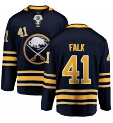 Youth Buffalo Sabres #41 Justin Falk Fanatics Branded Navy Blue Home Breakaway NHL Jersey Youth Buffalo Sabres #41 Justin Falk Fanatics Branded Navy Blue Home Breakaway NHL Jersey