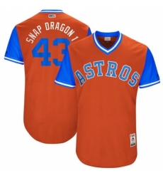 Men's Majestic Houston Astros #43 Lance McCullers 