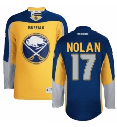 Youth Reebok Buffalo Sabres #17 Jordan Nolan Authentic Gold Third NHL Jersey Youth Reebok Buffalo Sabres #17 Jordan Nolan Authentic Gold Third NHL Jersey