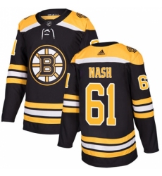 Youth Adidas Boston Bruins #61 Rick Nash Authentic Black Home NHL Jersey Youth Adidas Boston Bruins #61 Rick Nash Authentic Black Home NHL Jersey
