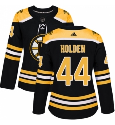 Women's Adidas Boston Bruins #44 Nick Holden Authentic Black Home NHL Jersey Women's Adidas Boston Bruins #44 Nick Holden Authentic Black Home NHL Jersey