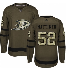 Youth Adidas Anaheim Ducks #52 Julius Nattinen Authentic Green Salute to Service NHL Jersey Youth Adidas Anaheim Ducks #52 Julius Nattinen Authentic Green Salute to Service NHL Jersey