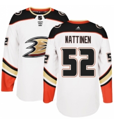 Youth Adidas Anaheim Ducks #52 Julius Nattinen Authentic White Away NHL Jersey Youth Adidas Anaheim Ducks #52 Julius Nattinen Authentic White Away NHL Jersey