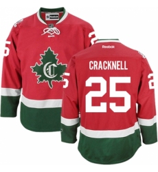 Women's Reebok Montreal Canadiens #25 Adam Cracknell Authentic Red New CD NHL Jersey Women's Reebok Montreal Canadiens #25 Adam Cracknell Authentic Red New CD NHL Jersey