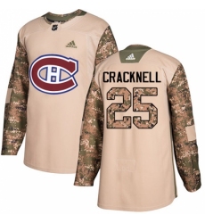 Youth Adidas Montreal Canadiens #25 Adam Cracknell Authentic Camo Veterans Day Practice NHL Jersey Youth Adidas Montreal Canadiens #25 Adam Cracknell Authentic Camo Veterans Day Practice NHL Jersey