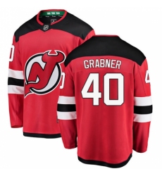 Youth New Jersey Devils #40 Michael Grabner Fanatics Branded Red Home Breakaway NHL Jersey