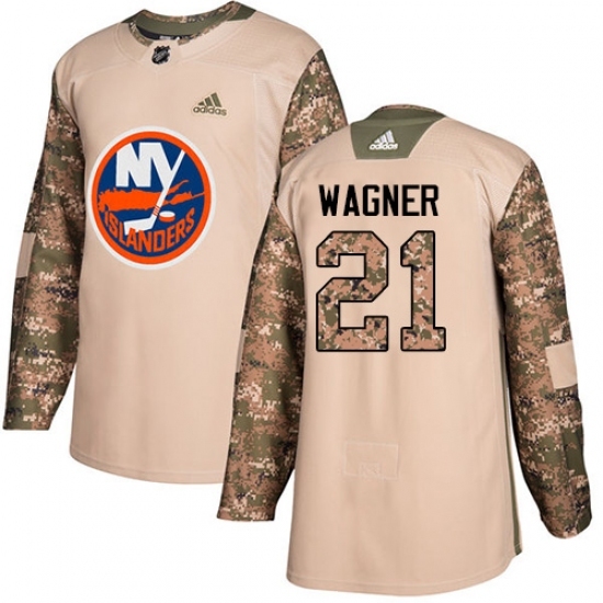 Youth Adidas New York Islanders #21 Chris Wagner Authentic Camo Veterans Day Practice NHL Jersey Youth Adidas New York Islanders #21 Chris Wagner Authentic Camo Veterans Day Practice NHL Jersey