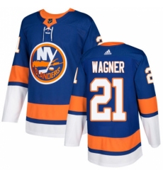 Youth Adidas New York Islanders #21 Chris Wagner Premier Royal Blue Home NHL Jersey Youth Adidas New York Islanders #21 Chris Wagner Premier Royal Blue Home NHL Jersey