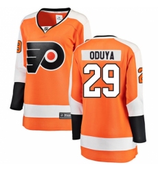 Women's Philadelphia Flyers #29 Johnny Oduya Fanatics Branded Orange Home Breakaway NHL Jersey Women's Philadelphia Flyers #29 Johnny Oduya Fanatics Branded Orange Home Breakaway NHL Jersey