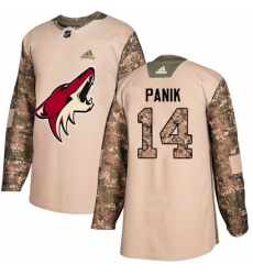 Men's Adidas Arizona Coyotes #14 Richard Panik Authentic Camo Veterans Day Practice NHL Jersey Men's Adidas Arizona Coyotes #14 Richard Panik Authentic Camo Veterans Day Practice NHL Jersey