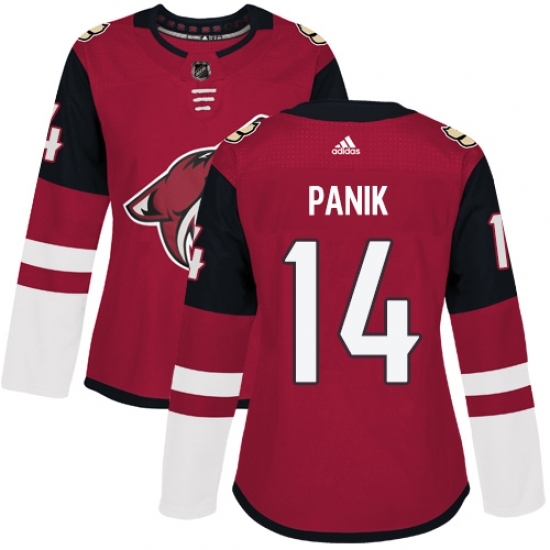 Women's Adidas Arizona Coyotes #14 Richard Panik Authentic Burgundy Red Home NHL Jersey Women's Adidas Arizona Coyotes #14 Richard Panik Authentic Burgundy Red Home NHL Jersey