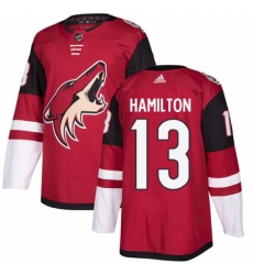 Youth Adidas Arizona Coyotes #13 Freddie Hamilton Authentic Burgundy Red Home NHL Jersey Youth Adidas Arizona Coyotes #13 Freddie Hamilton Authentic Burgundy Red Home NHL Jersey