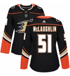 Women's Adidas Anaheim Ducks #51 Blake McLaughlin Authentic Black Home NHL Jersey Women's Adidas Anaheim Ducks #51 Blake McLaughlin Authentic Black Home NHL Jersey