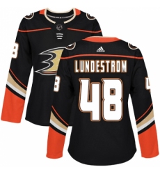 Women's Adidas Anaheim Ducks #48 Isac Lundestrom Authentic Black Home NHL Jersey Women's Adidas Anaheim Ducks #48 Isac Lundestrom Authentic Black Home NHL Jersey