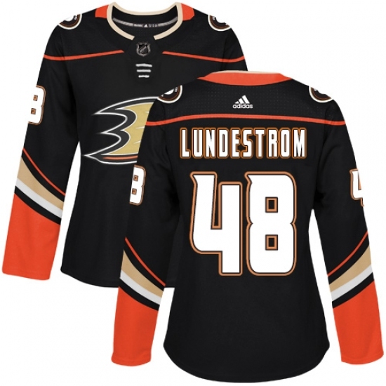 Women's Adidas Anaheim Ducks #48 Isac Lundestrom Authentic Black Home NHL Jersey Women's Adidas Anaheim Ducks #48 Isac Lundestrom Authentic Black Home NHL Jersey