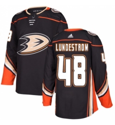 Youth Adidas Anaheim Ducks #48 Isac Lundestrom Authentic Black Home NHL Jersey Youth Adidas Anaheim Ducks #48 Isac Lundestrom Authentic Black Home NHL Jersey