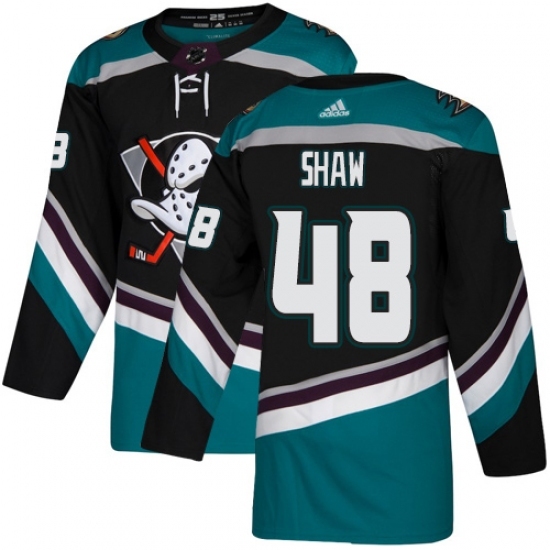 Youth Adidas Anaheim Ducks #48 Isac Lundestrom Authentic Black Teal Third NHL Jersey Youth Adidas Anaheim Ducks #48 Isac Lundestrom Authentic Black Teal Third NHL Jersey