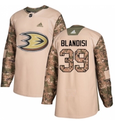 Men's Adidas Anaheim Ducks #39 Joseph Blandisi Authentic Camo Veterans Day Practice NHL Jersey Men's Adidas Anaheim Ducks #39 Joseph Blandisi Authentic Camo Veterans Day Practice NHL Jersey