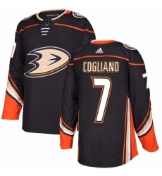 Youth Adidas Anaheim Ducks #7 Andrew Cogliano Authentic Black Home NHL Jersey Youth Adidas Anaheim Ducks #7 Andrew Cogliano Authentic Black Home NHL Jersey