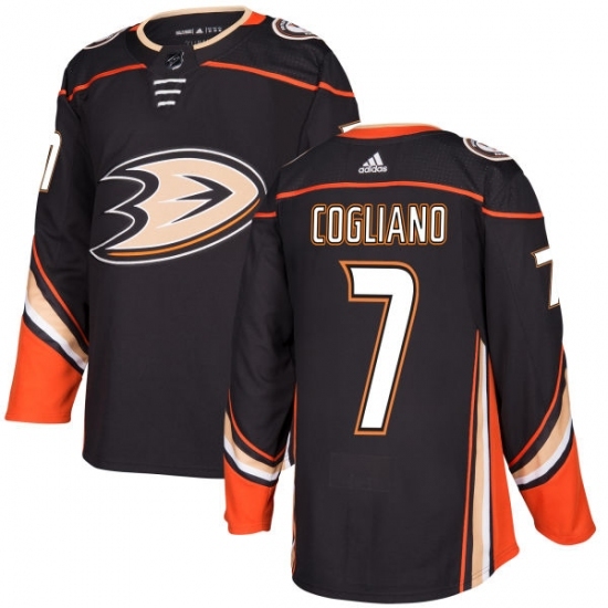 Youth Adidas Anaheim Ducks #7 Andrew Cogliano Authentic Black Home NHL Jersey Youth Adidas Anaheim Ducks #7 Andrew Cogliano Authentic Black Home NHL Jersey