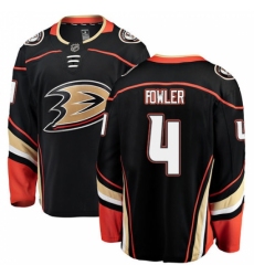 Men's Anaheim Ducks #4 Cam Fowler Fanatics Branded Black Home Breakaway NHL Jersey Men's Anaheim Ducks #4 Cam Fowler Fanatics Branded Black Home Breakaway NHL Jersey