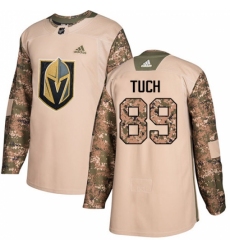 Youth Adidas Vegas Golden Knights #89 Alex Tuch Authentic Camo Veterans Day Practice NHL Jersey