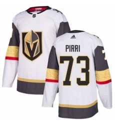 Youth Adidas Vegas Golden Knights #73 Brandon Pirri Authentic White Away NHL Jersey