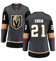 Women's Vegas Golden Knights #21 Cody Eakin Authentic Black Home Fanatics Branded Breakaway NHL Jersey
