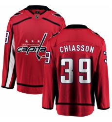 Men's Washington Capitals #39 Alex Chiasson Fanatics Branded Red Home Breakaway NHL Jersey
