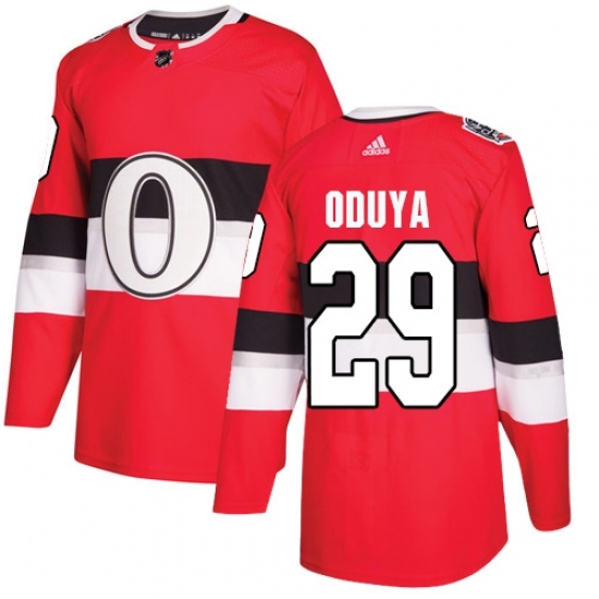 Men's Adidas Ottawa Senators #29 Johnny Oduya Authentic Red 2017 100 Classic NHL Jersey Men's Adidas Ottawa Senators #29 Johnny Oduya Authentic Red 2017 100 Classic NHL Jersey